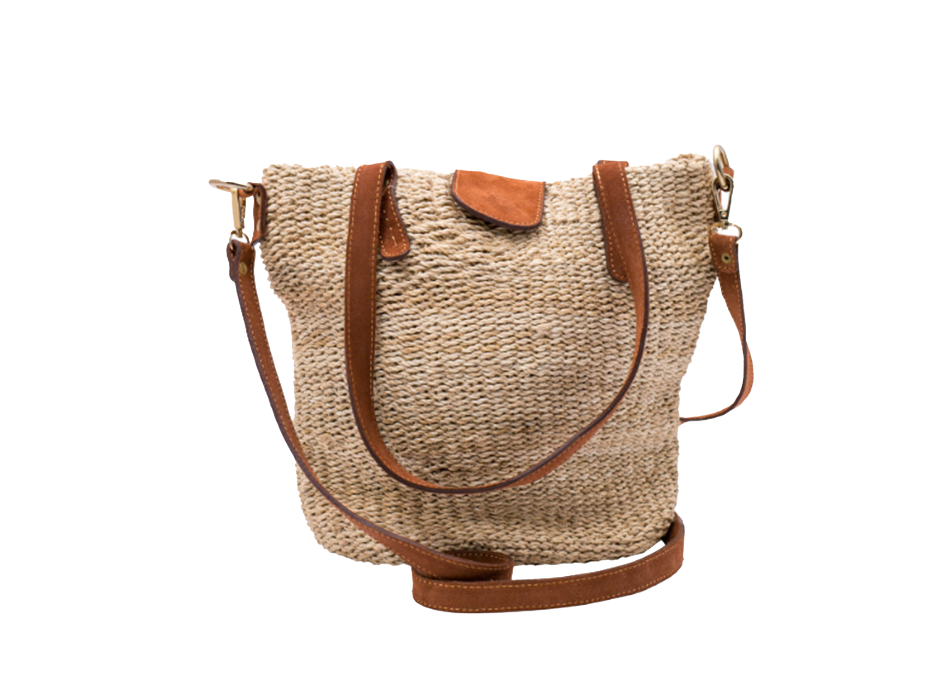 Handwoven Handbags, LightBrown